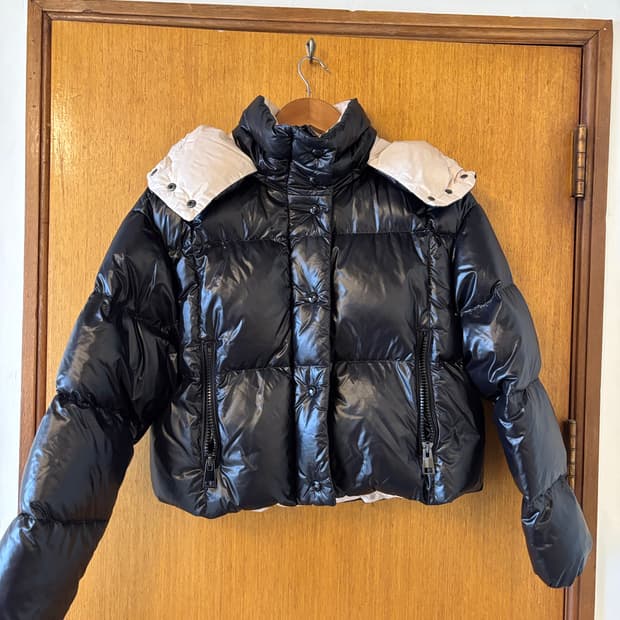 탑텐 유광 여성용패딩