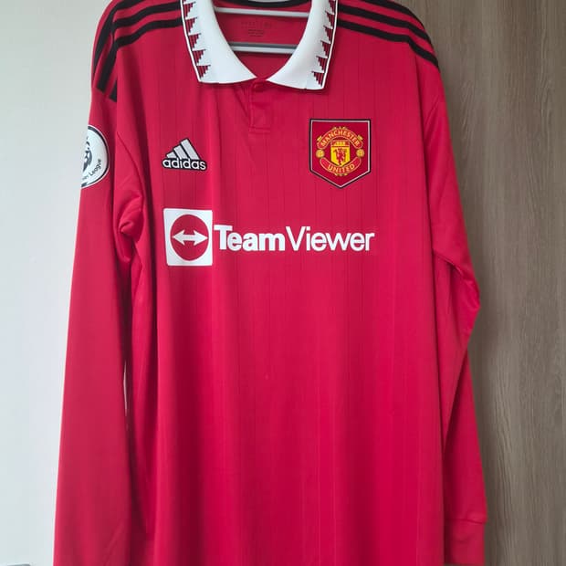 22-23 맨유 래시포드 긴팔 유니폼 정품