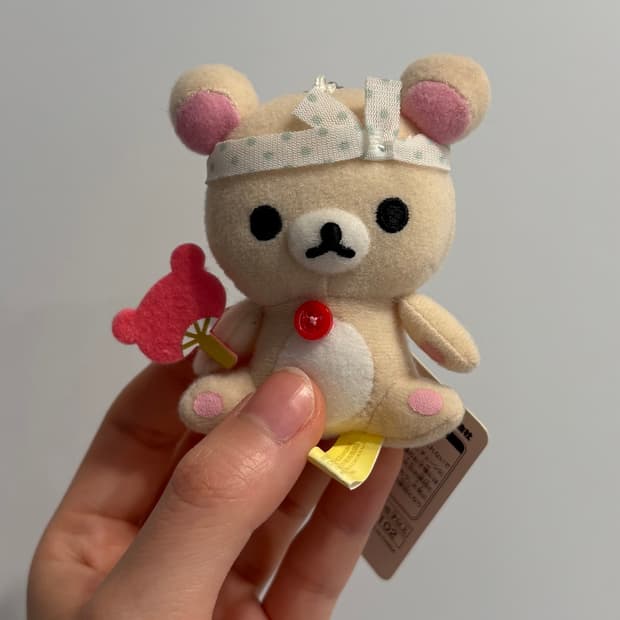 축제 코리락쿠마 인형 키링