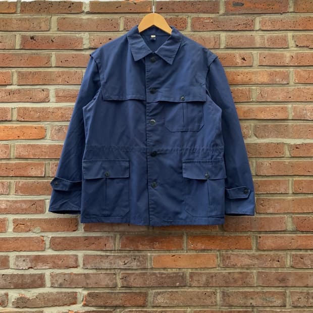 세르비아 밀리터리 블루 필드 자켓