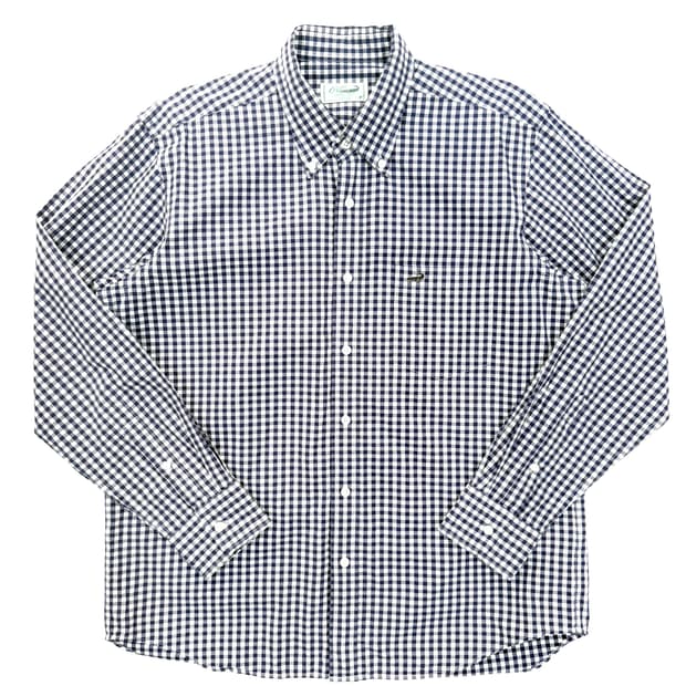 라코스테 체크 옥스포드셔츠