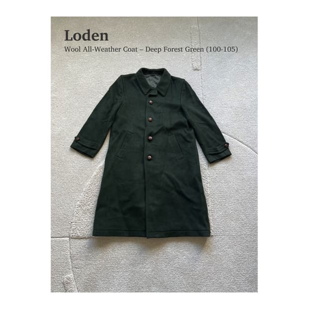 로덴 울 올웨더코트 (100-105)
