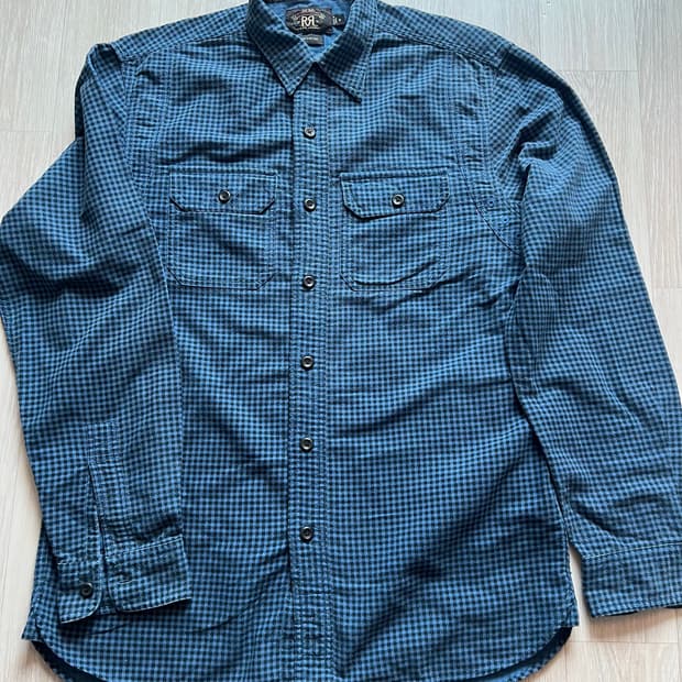 RRL hound tooth western shirts