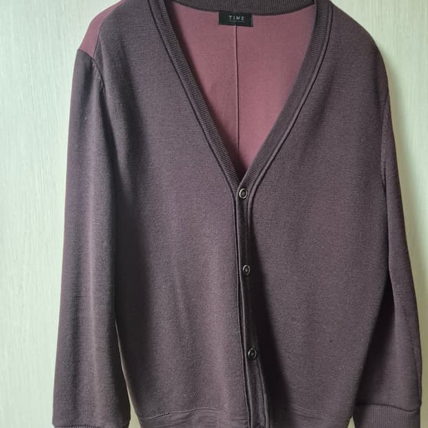 타임 옴므 TIME  니트 가디건 100