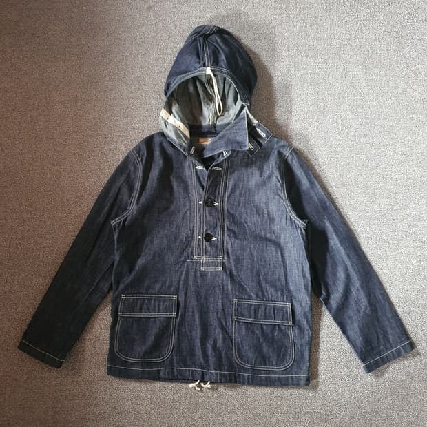 리얼맥코이 U.S. Navy Denim Parka