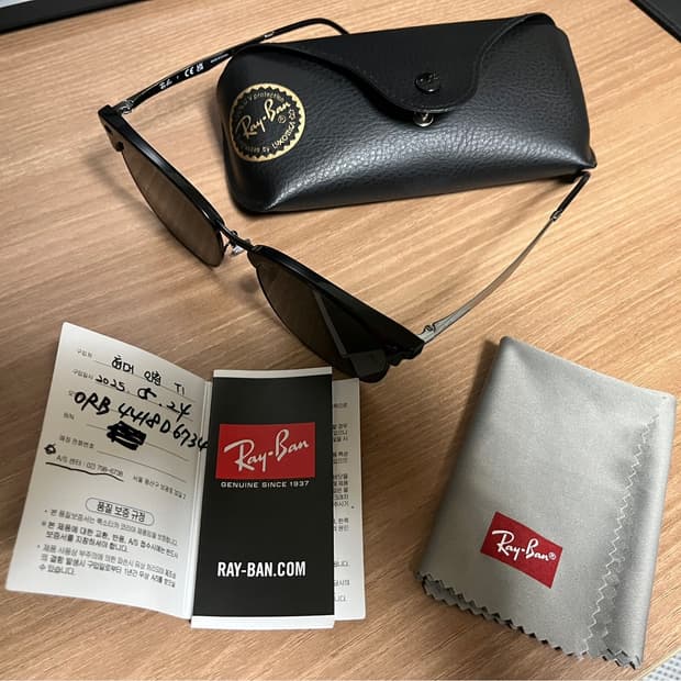 Rayban 레이벤 선글라스 ORB4418 풀구성 판매