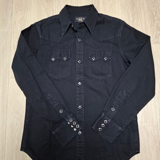 M 더블알엘 웨스턴 셔츠 블랙