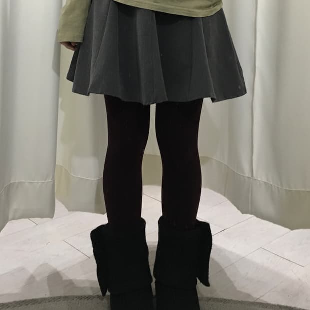 미니 플레어 스커트