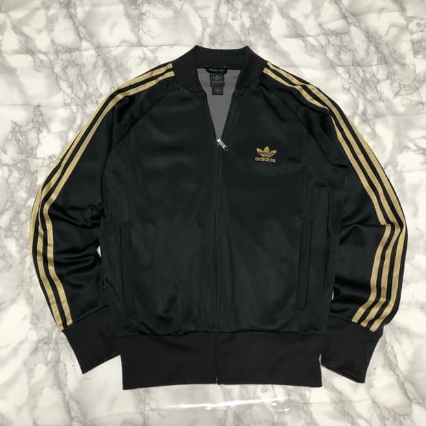 아디다스 져지 슈퍼스타 검금 트랙탑 자켓