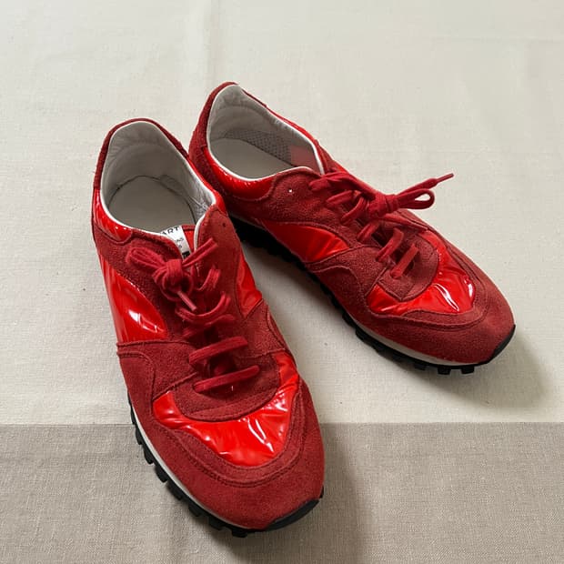 꼼데가르송x스파워트 마라톤 트레일 로우 comme des garcons