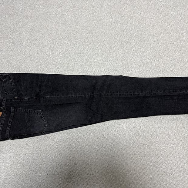 리바이스 511 블랙진 스판 청바지 남성용 32인치