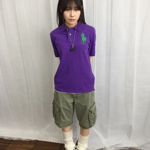 Polo Ralph Lauren Purple Big Pony Polo