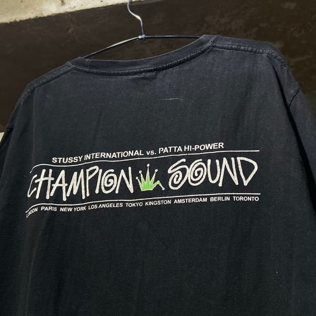 2019 Stussy x Patta 스투시 x 파타 협업 티셔츠