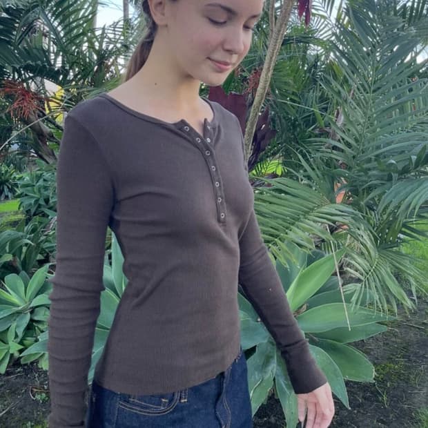 브랜디멜빌 AHERN TOP (오트밀)