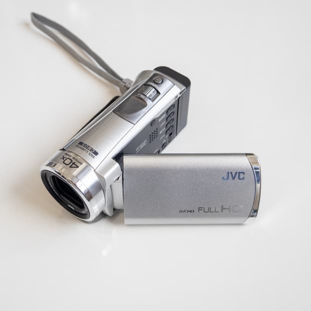 JVC GZ-HM33-S / 빈티지 디지털 캠코더