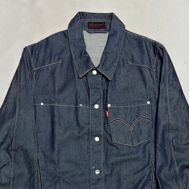 L 리바이스 데님 자켓