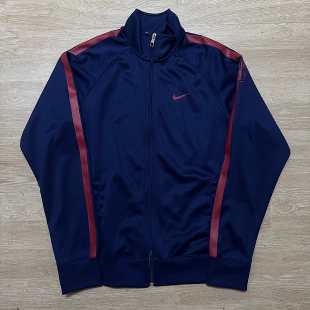 나이키 바르셀로나 사이드라인 트랙탑 져지