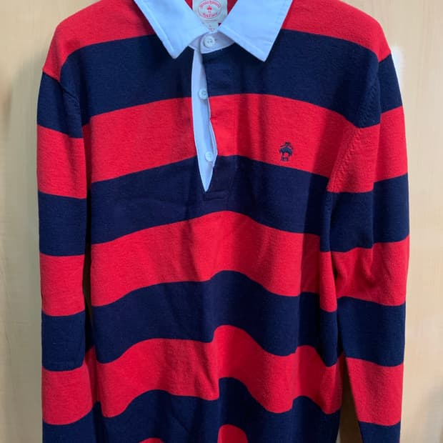 브룩스브라더스 럭비티 럭비니트 L사이즈