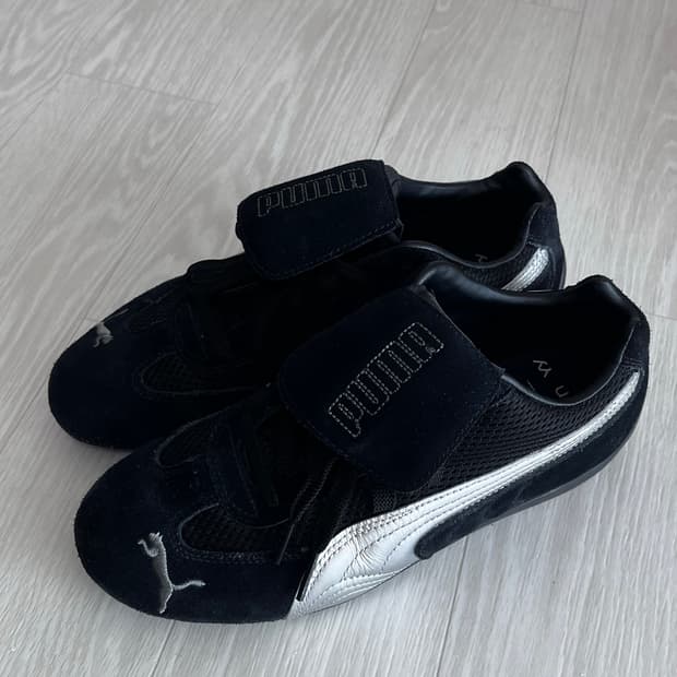 Open yy x puma 스피드캣 실버 블랙 250