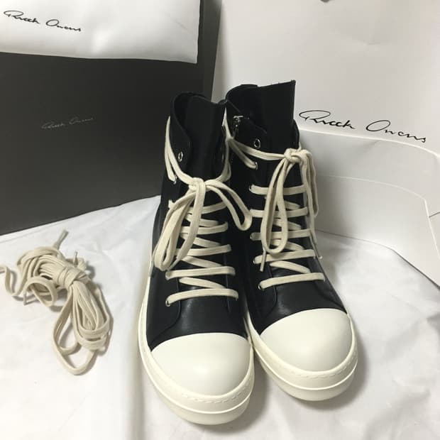 릭오웬스 라몬즈 LPO 하이 