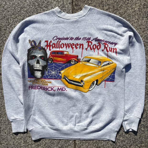 90s Tultex Halloween sweatshirt