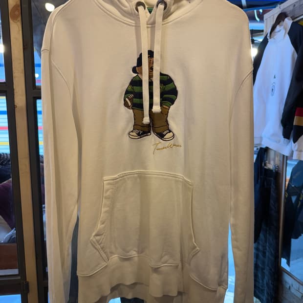 티니위니 베어 화이트 후드티