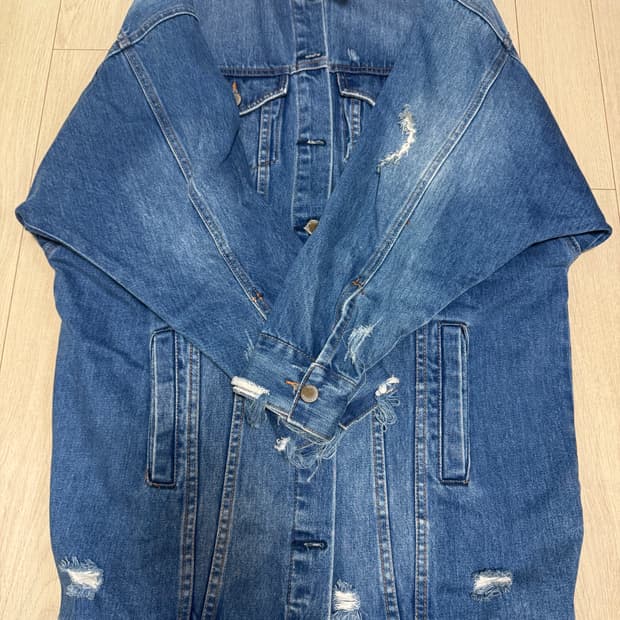 자라 데님자켓