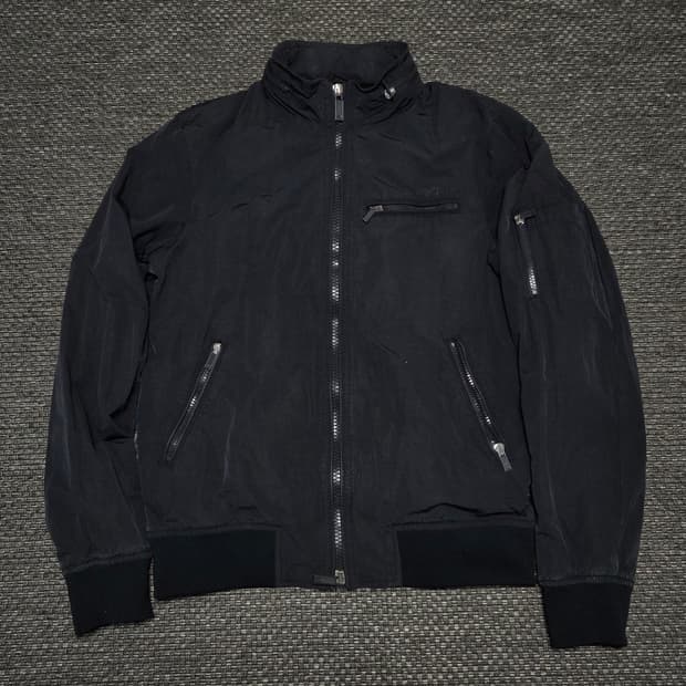 아르마니 진스 봄버 바람막이 자켓