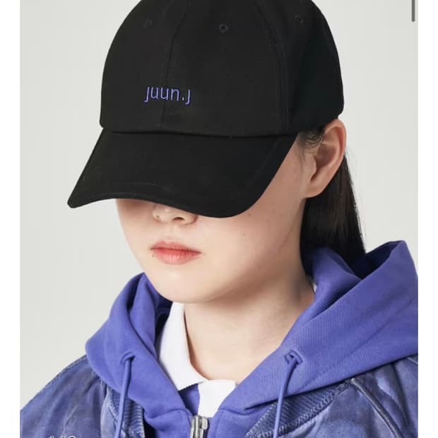 준지 미니자수 볼캡, 핑크