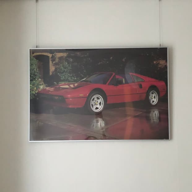 Vintage 1986 Ferrari poster🏎️