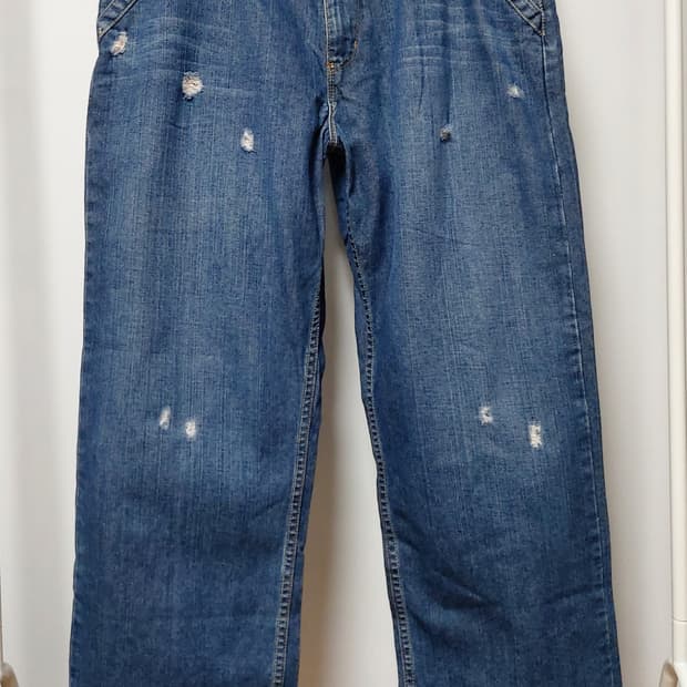 타미힐피거 레드라벨 데미지 데님 팬츠 (34)

