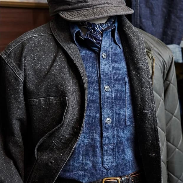 RRL 더블알엘 인디고 자스페 자켓
