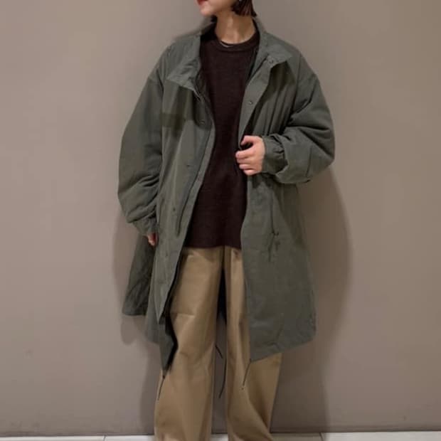 프릭스 스토어 우먼스 M-65 야상코트 올리브