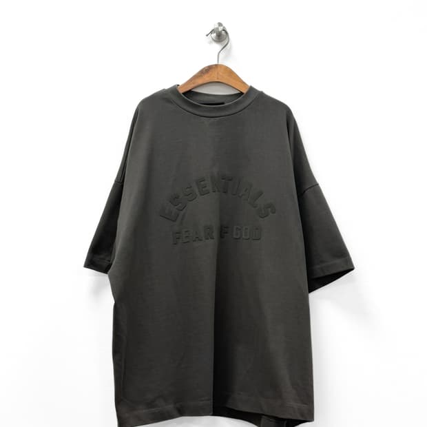 에센셜 피어오브갓 크루넥 오버핏 반팔 티셔츠