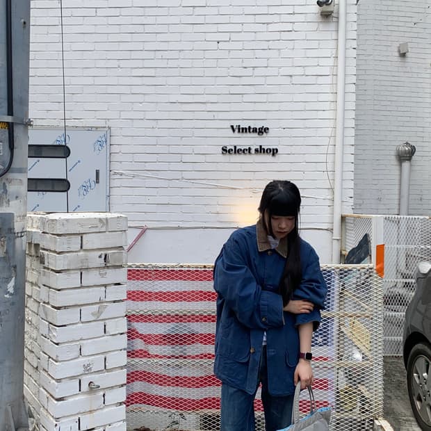 아메리칸 이글 아웃피터스 초어 워크 자켓 