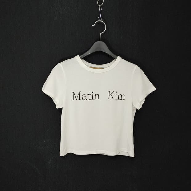 Matin Kim 마뗑킴 숏반팔티