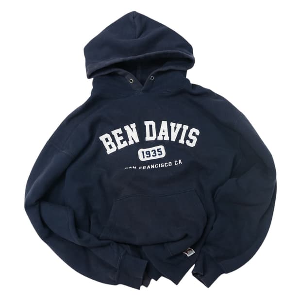 BEN DAVIS 벤 데이비스 아치 로고 후드티 (L)