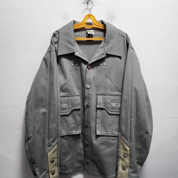 파아카이브 프론트 오버셔츠 자켓 s