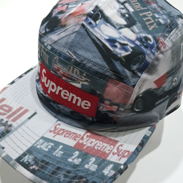 CK090 슈프림 19SS 그랜드 프릭스 그랑프리 캠프캡 모자