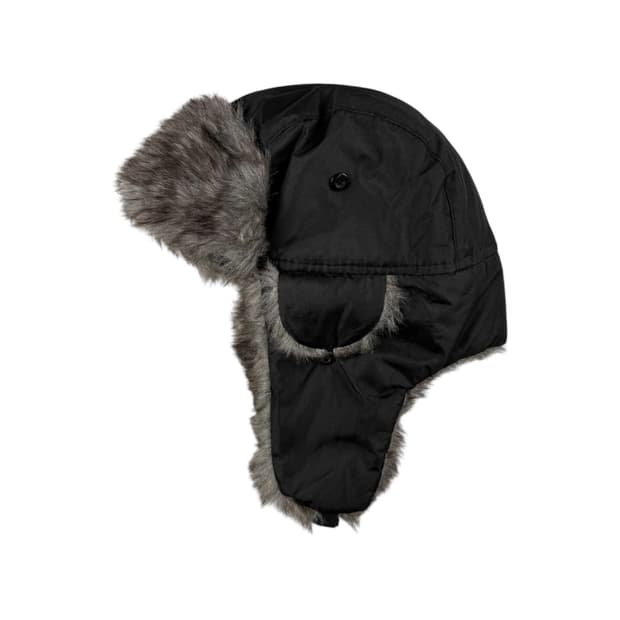 빈티지 나일론 퍼 트루퍼햇