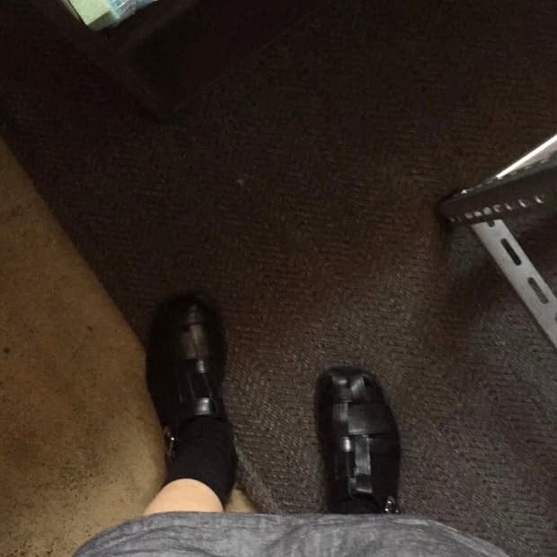 빈티지 여름 샌들