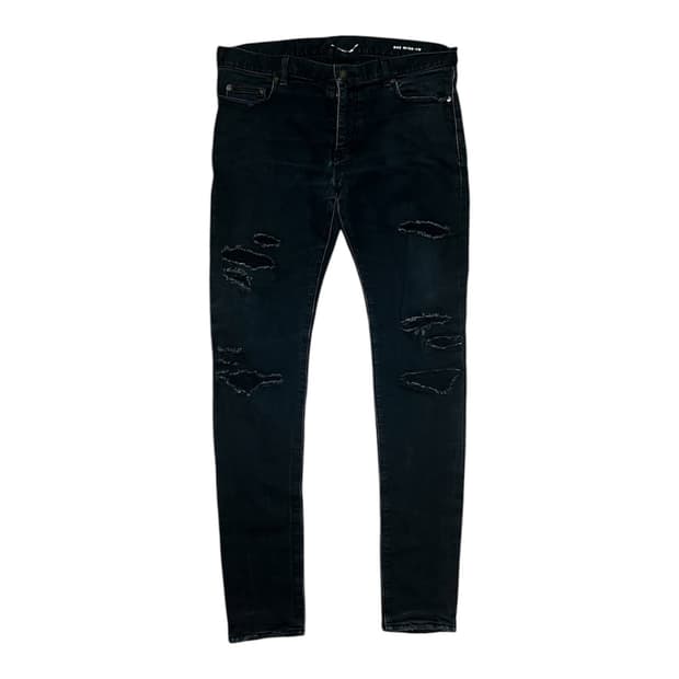 Saint Laurent 15ss 에디 슬리먼 디스트로이드 스키니진