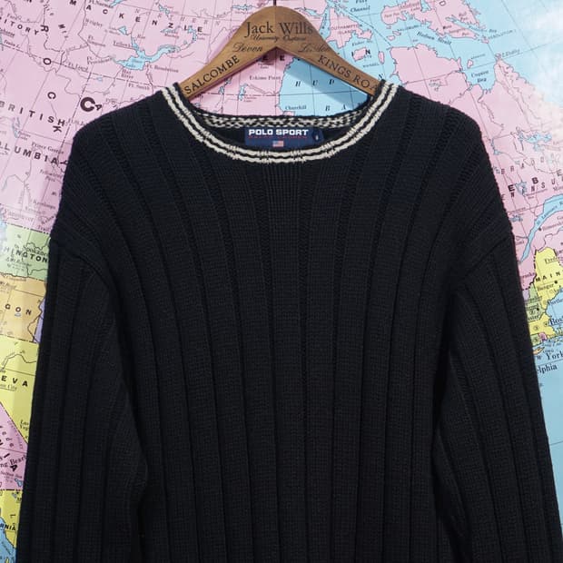 폴로 랄프로렌 스포츠 램스 울 스웨터