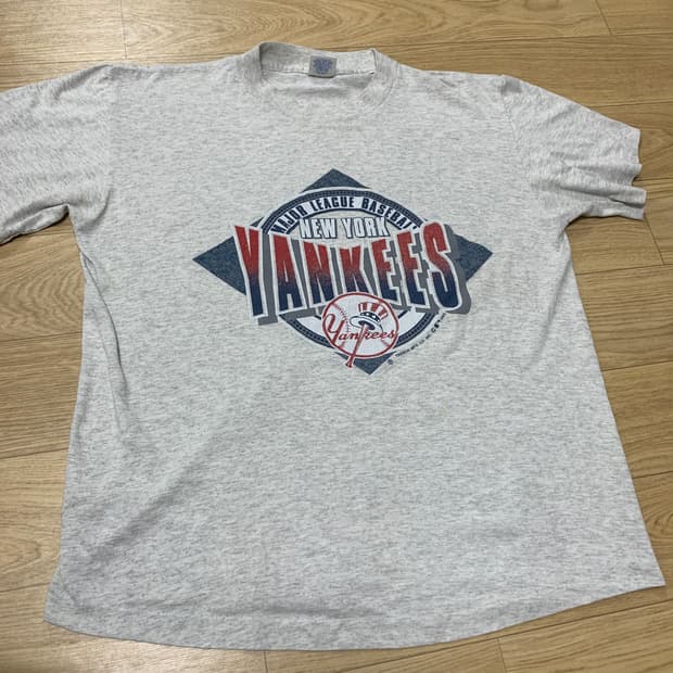 L)뉴욕 양키즈 92 싱글스티치 반팔티