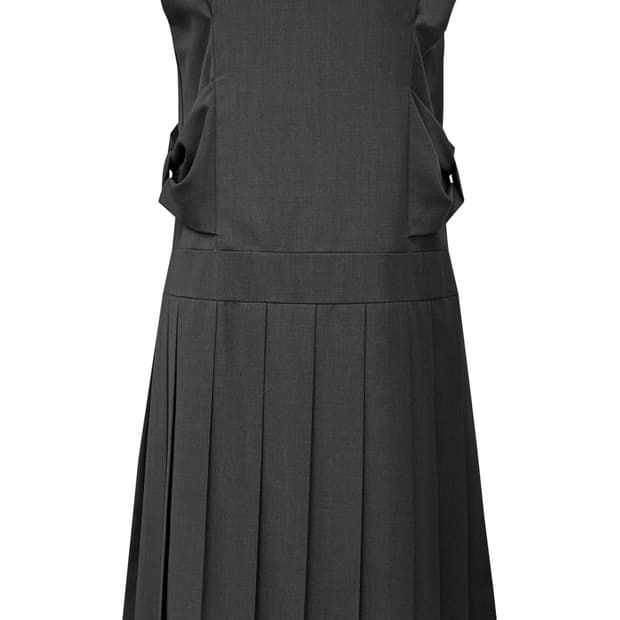 체메씨 BOW SLEEVELESS PLEATED DRESS 원피스