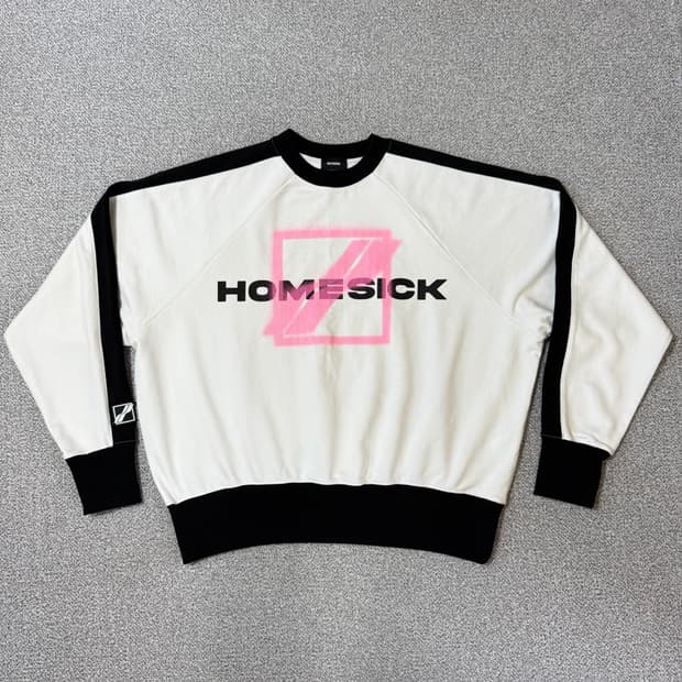 [정가 60만원] We11done 웰던 Homesick 맨투맨