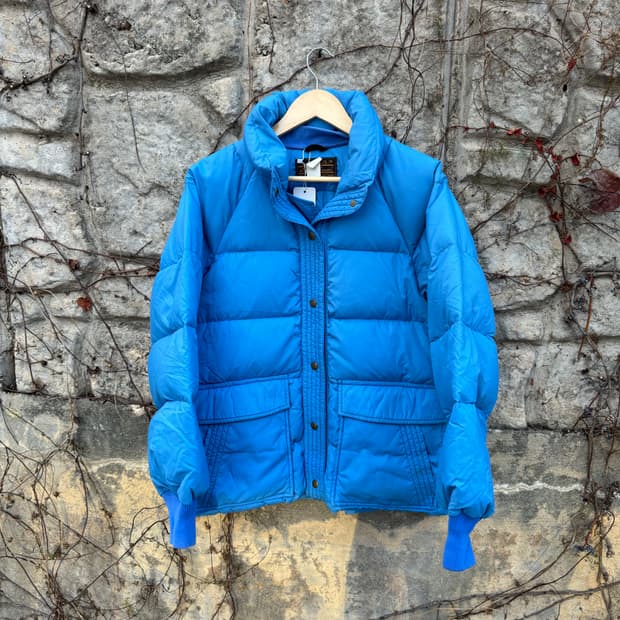 70s ~ 80s 에디바우어 빈티지 구스 다운 패딩 자켓
