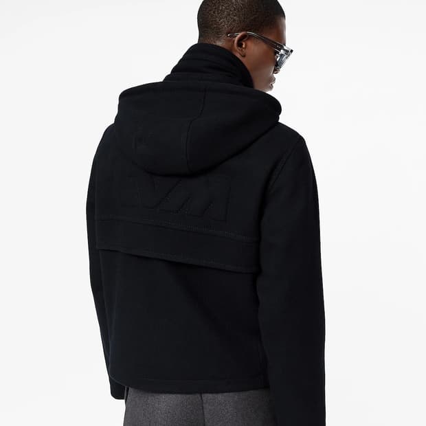 루이비통 엠보로고 버질아블로 울 후드자켓 (모자탈부착)