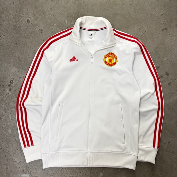 아디다스 화이트 맨유 져지[2225]