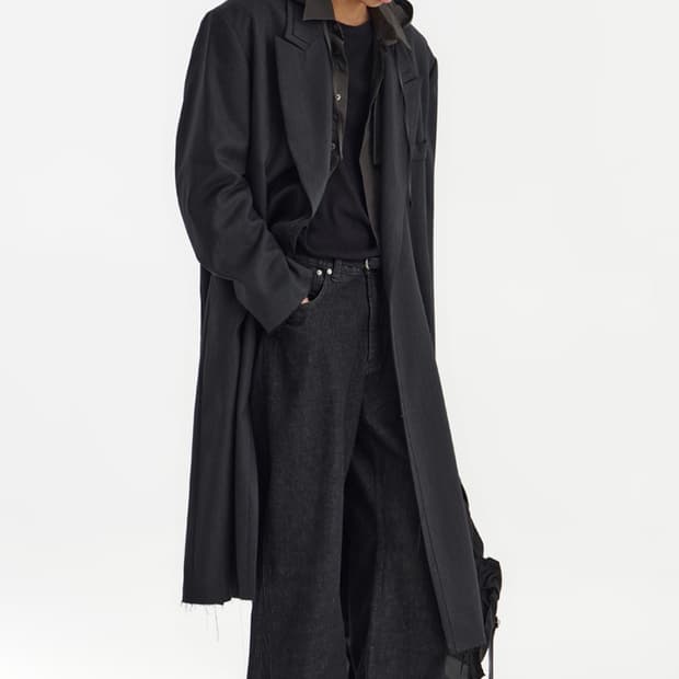 youth Structured Flared Denim Pants